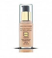 Тональная основа 3в1, "Facefinity All Day Flawless", Max Factor