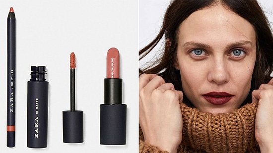 Линия косметики Zara