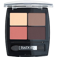 Тени для век Eye Shadow Quartet, IsaDora