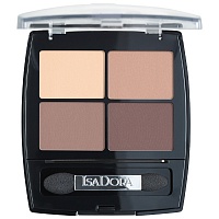 Тени для век Eye Shadow Quartet, IsaDora