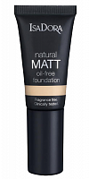 Тональный крем матирующий Natural Matt Foundation, IsaDora